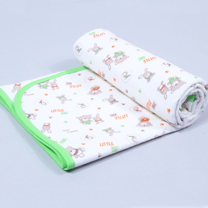 Ekoloģisks ūdensnecaurlaidīgs frotē pārklājs , 75x75 cm||TavsSapnis