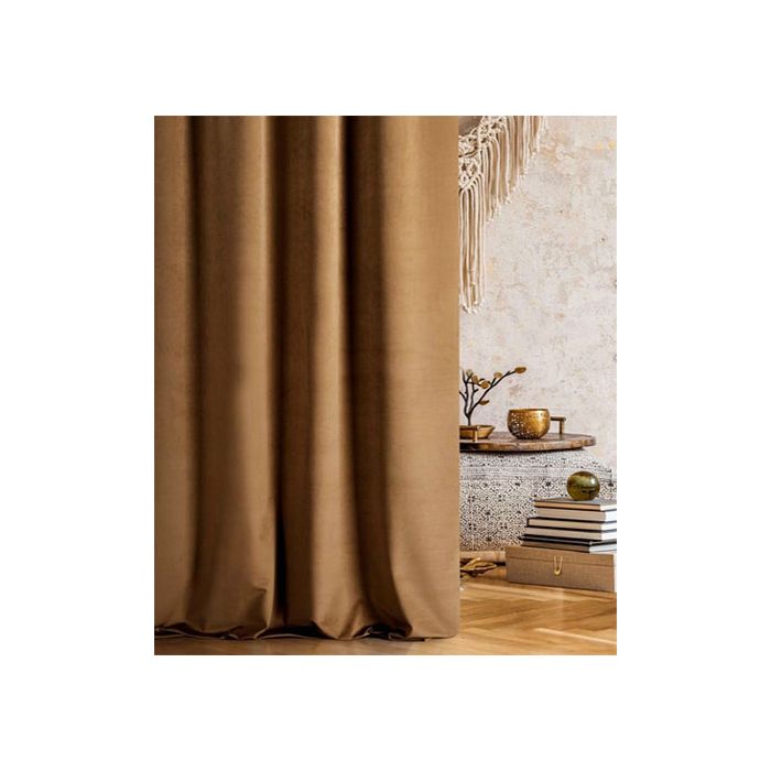 Karaliskā velūra aizkaru komplekts Camel||TavsSapnis