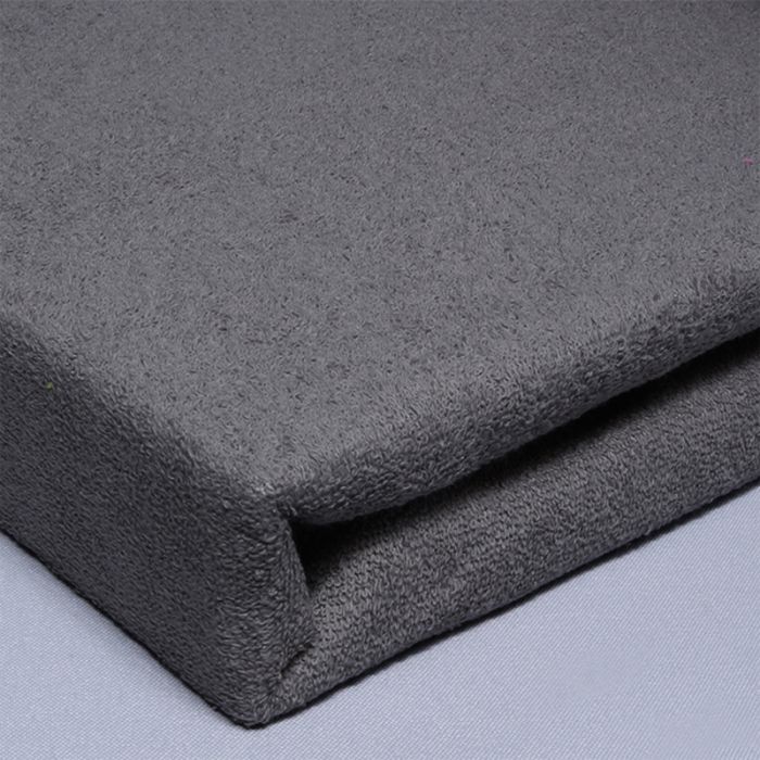 Frotē palags ar gumiju Tumši pelēks, 80x160 cm||TavsSapnis