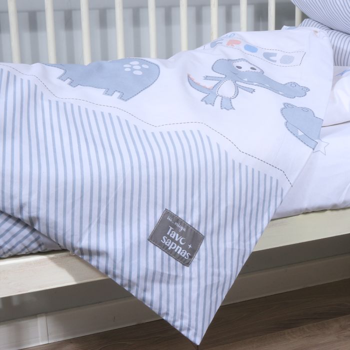 Gultas veļas komplekts Little Friends, 90x120, 40x60 cm||TavsSapnis