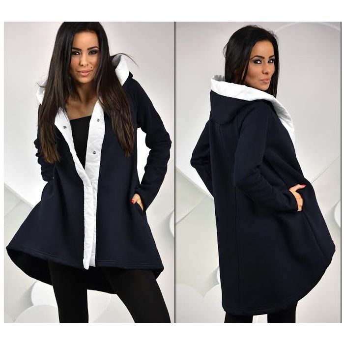 Trikotāža ar pūciņu tumši zils, 0.60x1.80m||TavsSapnis