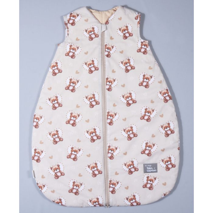 Silts guļammaiss ar divpusēju rāvējslēdzēju Teddy Love, 100 cm||TavsSapnis