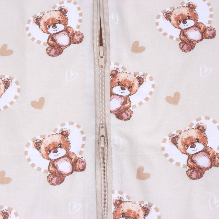 Silts guļammaiss ar divpusēju rāvējslēdzēju Teddy Love, 100 cm||TavsSapnis