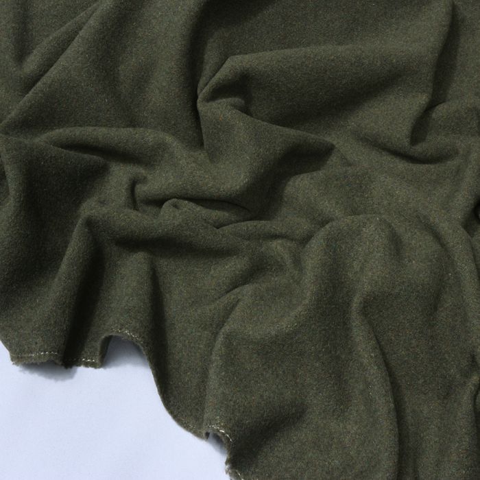 Mīksts mēteļa audums ar vilnu Sūnas||TavsSapnis