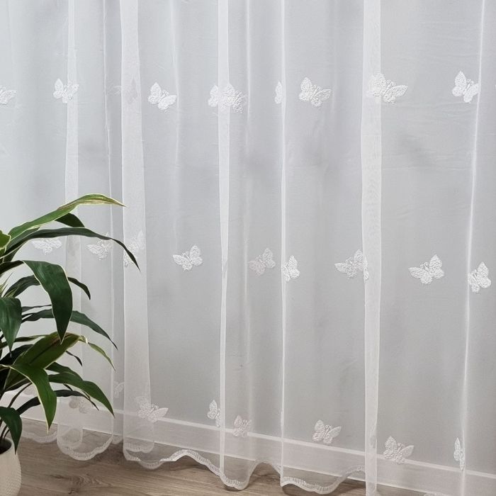 Mērāmi dienas aizkari Butterflies, gab. 0.45x4.60m||TavsSapnis