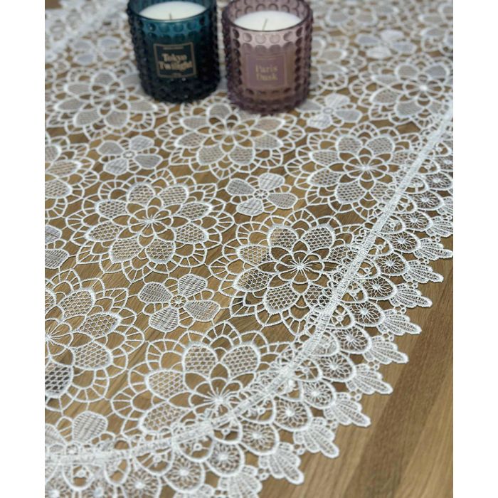 Krāšņs galda celiņš Vanilla, 50x100 cm||TavsSapnis