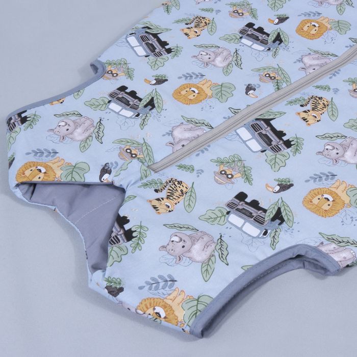 Silts guļammaiss ar divpusēju rāvējslēdzēju Zoo Draugi, 110 cm||TavsSapnis