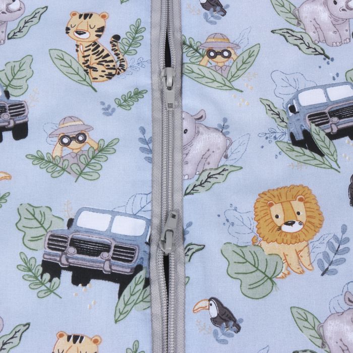 Silts guļammaiss ar divpusēju rāvējslēdzēju Zoo Draugi, 110 cm||TavsSapnis