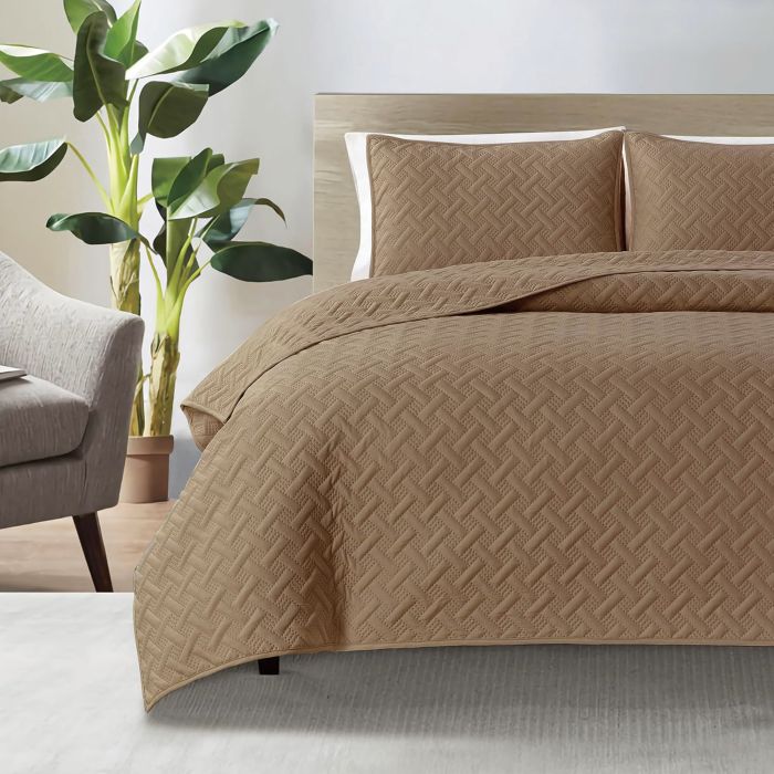 Velūra gultas pārklājs Karmella, 200x230 cm||TavsSapnis