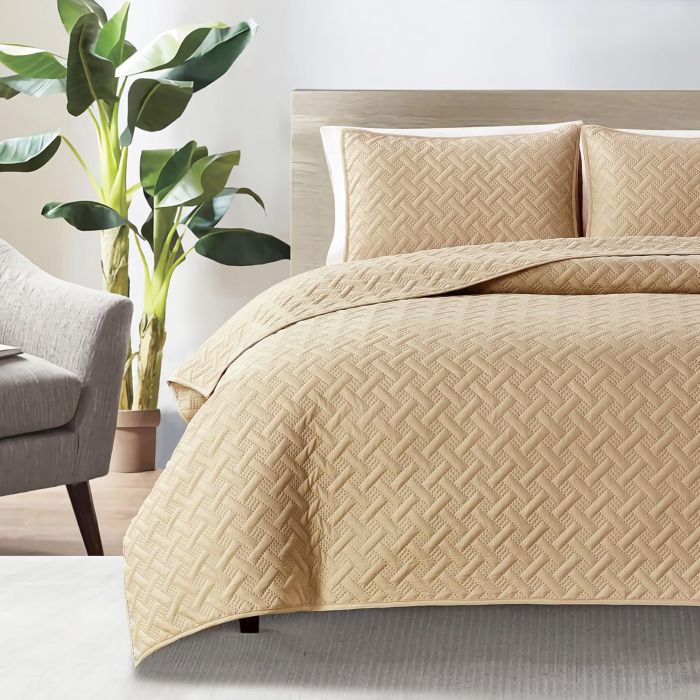 Velūra gultas pārklājs Sandy, 160x230 cm||TavsSapnis