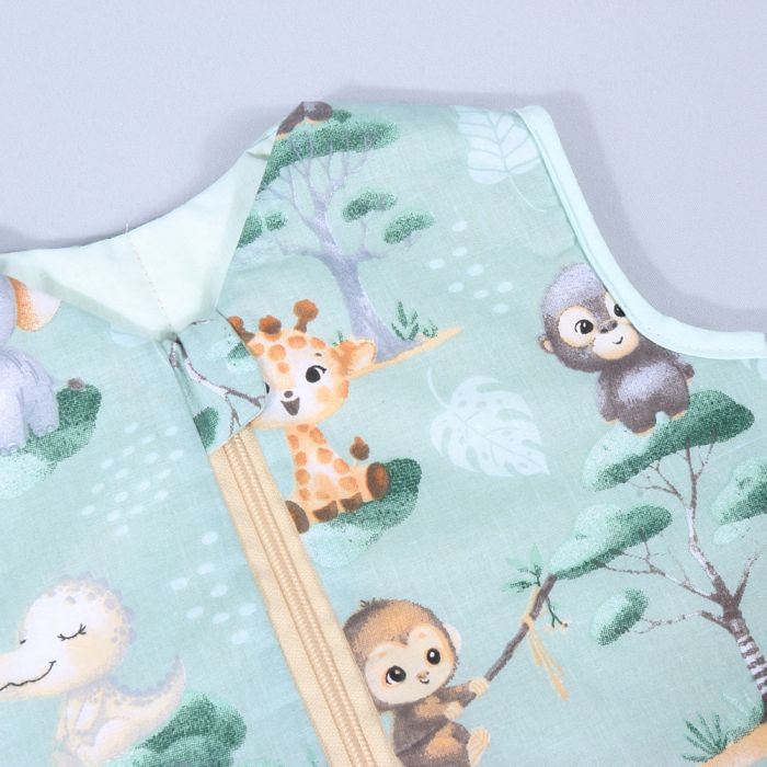 Silts guļammaiss ar divpusēju rāvējslēdzēju Mazais safari, 80 cm||TavsSapnis