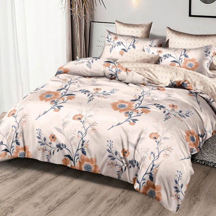 Gultas veļas komplekts Flowers, 200x220, 70x80 cm||TavsSapnis