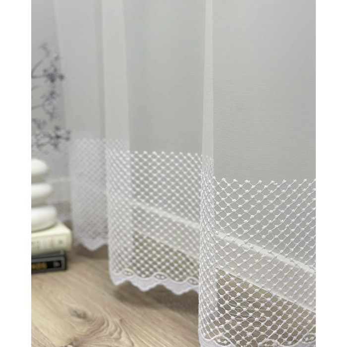 Dienas aizkaru audums Vanessa, augstums 290 cm (ar nelielu defektu)||TavsSapnis