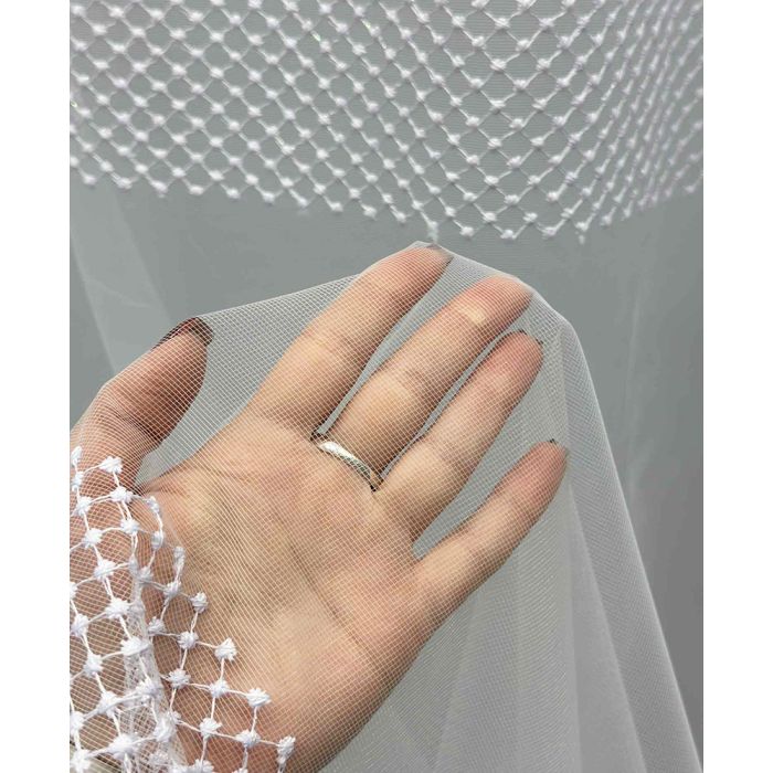 Dienas aizkaru audums Vanessa, augstums 290 cm (ar nelielu defektu)||TavsSapnis