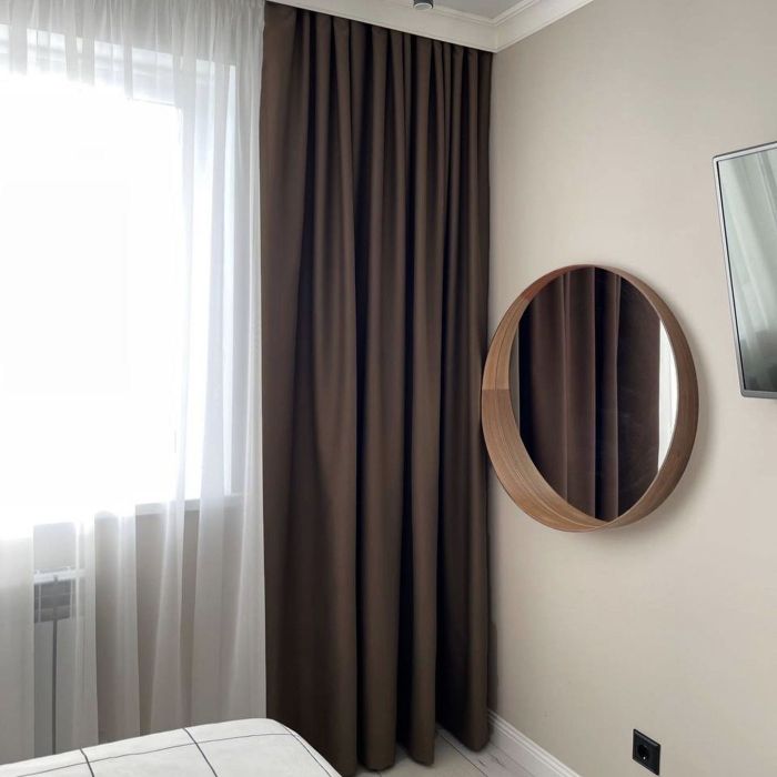 Mērāmi nakts aizkari Blackout, 0.45x2.90m||TavsSapnis