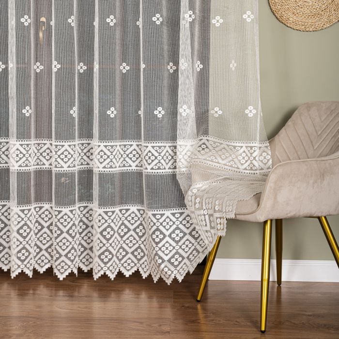 Mērāmi žakarda aizkari Anny, augstums 250 cm||TavsSapnis