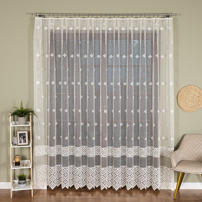 Mērāmi žakarda aizkari Anny, augstums 250 cm||TavsSapnis