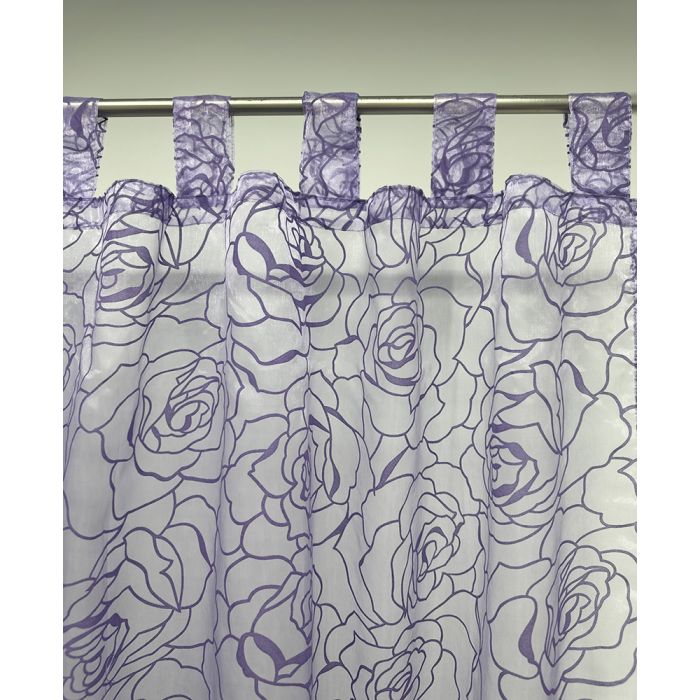 Šūts dienas aizkars ar cilpiņām Rose||TavsSapnis