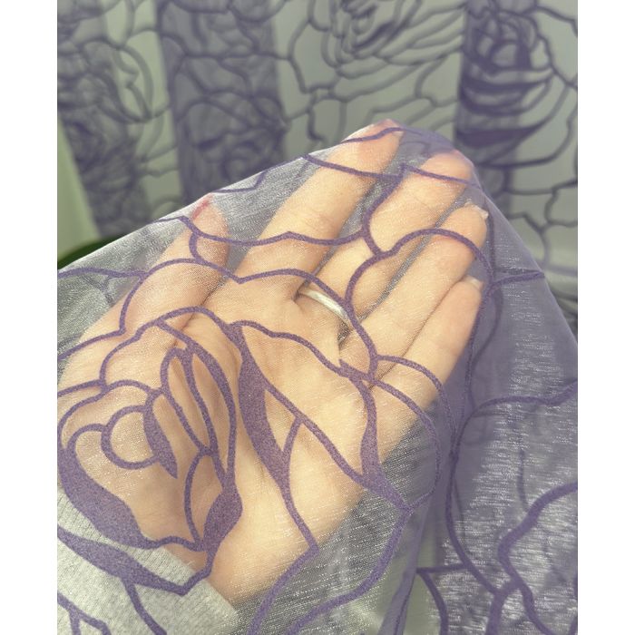 Šūts dienas aizkars ar cilpiņām Rose||TavsSapnis