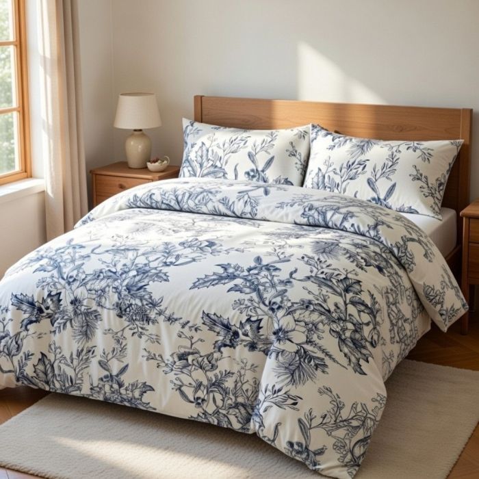 Gultas veļas komplekts Mierīgs rīts, 140x200, 50x70 cm||TavsSapnis