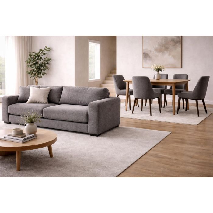 Gobelēns Jazz anthracite, izturīgs pret traipiem||TavsSapnis