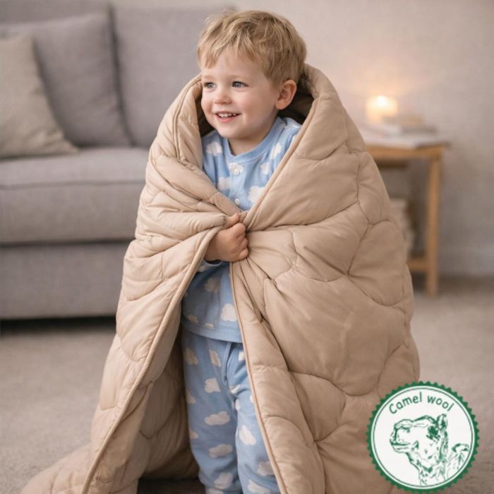 Kamieļu vilnas sega, 100x135 cm||TavsSapnis