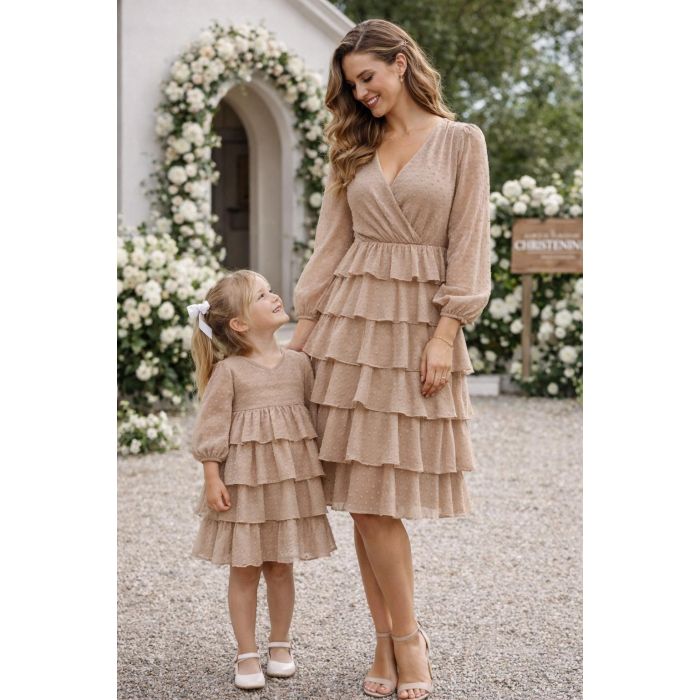 Vasaras audums American Crepe, Almond||TavsSapnis