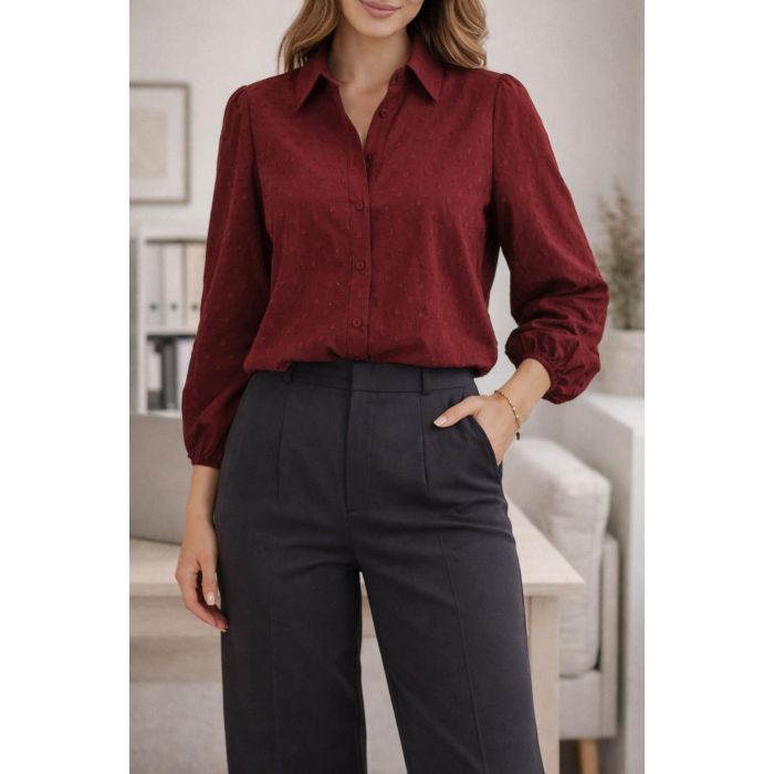 Vasaras audums American Crepe, Bordo||TavsSapnis