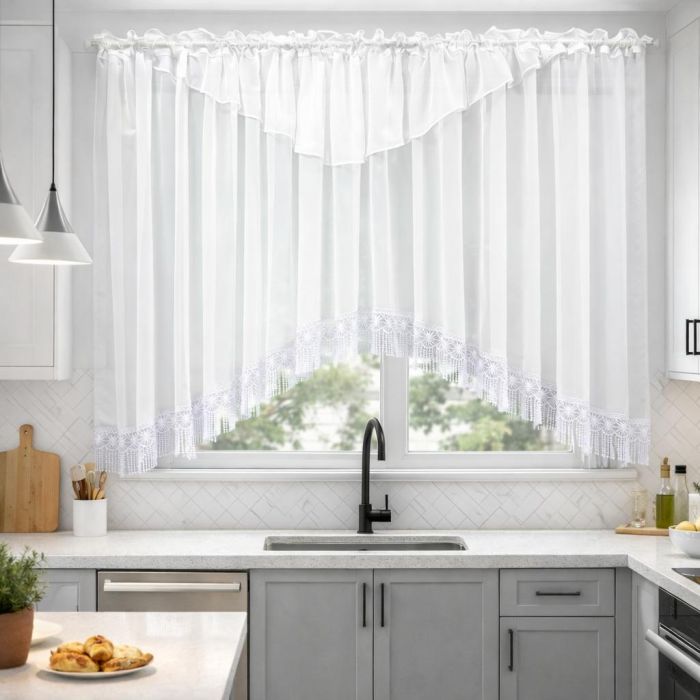 Šūta arkveida voila aizkars Rennee||TavsSapnis