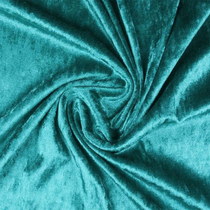 Plāns samts, ar burzījuma efektu, Sea Green, 0.30x1.40m||TavsSapnis