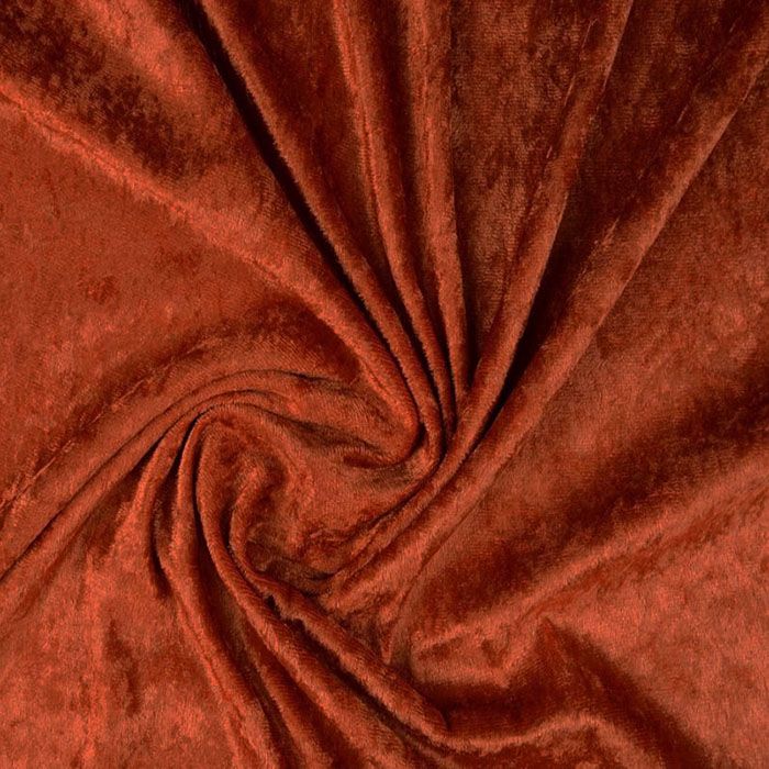 Plāns samts, ar burzījuma efektu, Vara, 0.30x1.40m||TavsSapnis