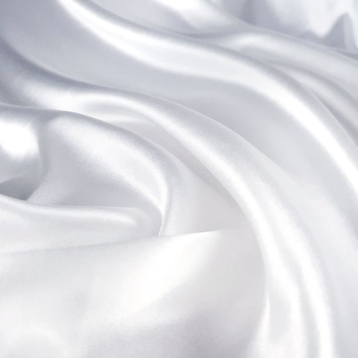 Trikotāža satīns Super Elastic, White, 1.20x1.40m||TavsSapnis
