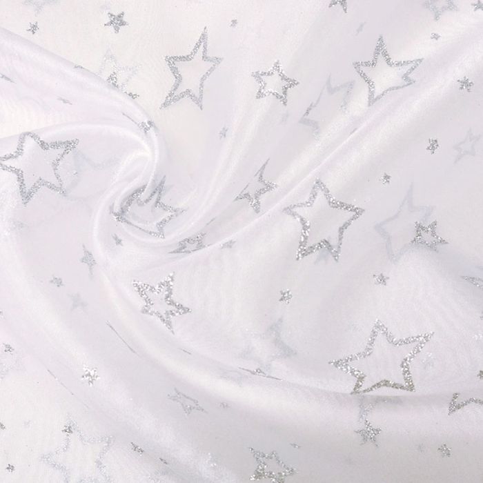 Luxury organza Zvaigznes, 0.85x1.50m||TavsSapnis