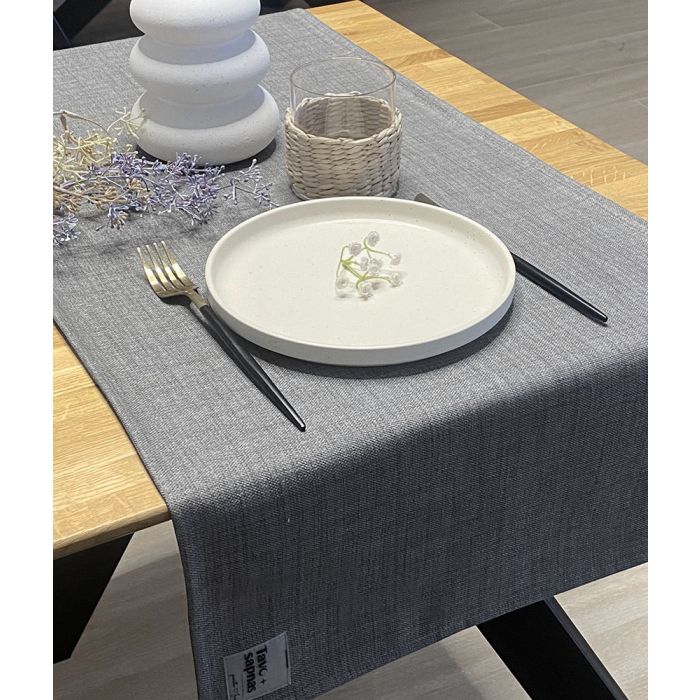 Galda celiņš Grey Elegance, 45x1.20 cm||TavsSapnis