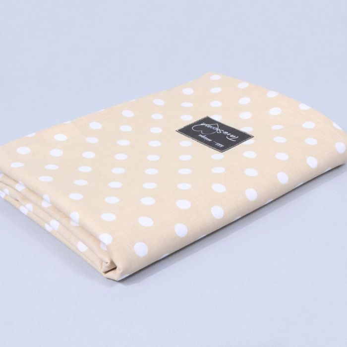 Kokvilnas palags bez gumijas Sand Bubbles, 160x220 cm||TavsSapnis