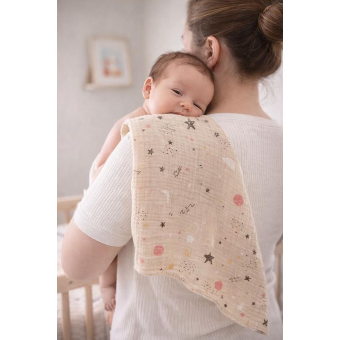 Muslīna autiņš Sapņi, 65x80 cm||TavsSapnis