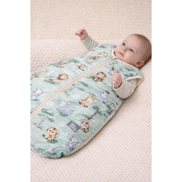 Silts guļammaiss ar divpusēju rāvējslēdzēju Mazais safari, 100 cm||TavsSapnis