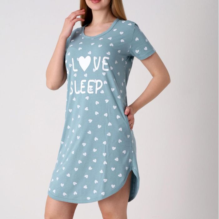 Kokvilnas naktskrekliņš Love Sleep, XL||TavsSapnis