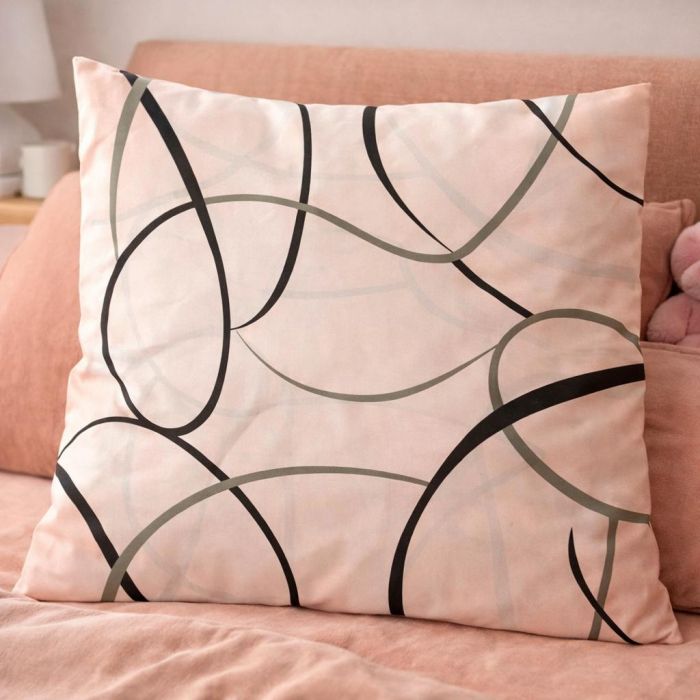 Kokvilnas spilvendrāna Peach, 70x70 cm||TavsSapnis