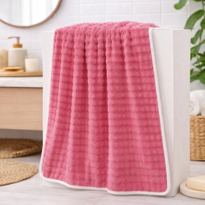 Mikrošķiedras dvielis Pink, 70x140 cm||TavsSapnis