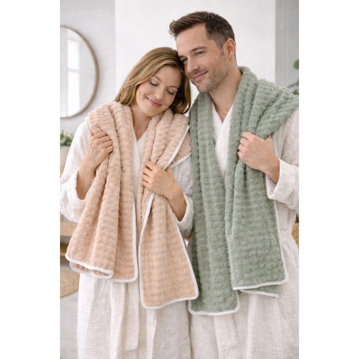 Mikrošķiedras dvielis Dark Cream, 50x100 cm||TavsSapnis