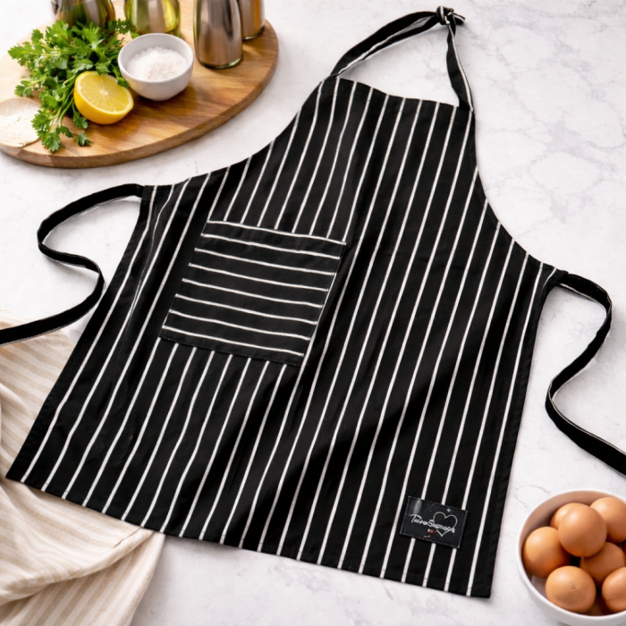 Priekšauts Black Stripes, S/M||TavsSapnis