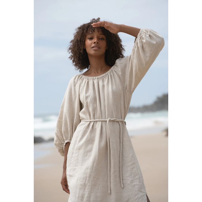 Mīksts mazgāts lins Light Natural, 0.60x1.40m||TavsSapnis