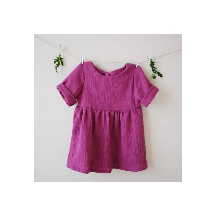 Double gauze muslīns rozā, rozā pulveris, 1.15x1.50m||TavsSapnis