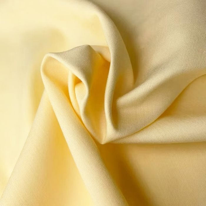 Viskozes elastīgs audums ar linu, dzeltenīgs||TavsSapnis