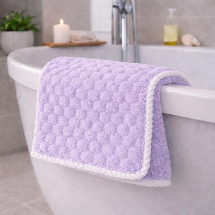 Dvielis Violet Bubble, 70x140 cm||TavsSapnis