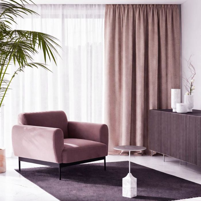 Mērāmi nakts aizkari Linen Dimout, augstums 305 cm||TavsSapnis