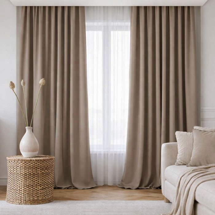 Mērāmi nakts aizkari Blackout Classic, augstums 305 cm||TavsSapnis