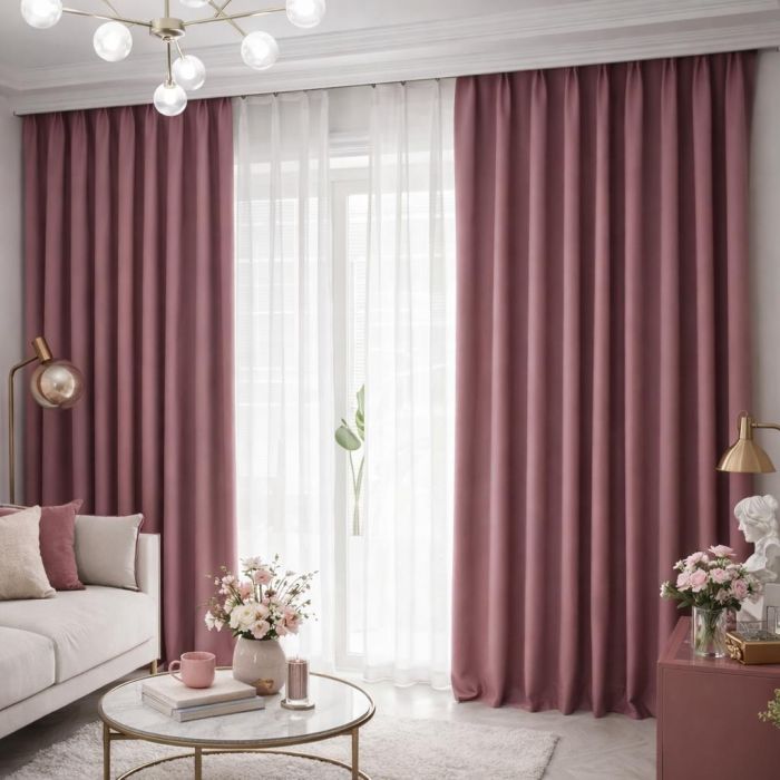 Mērāmi nakts aizkari Gala Dimout, augstums 307 cm||TavsSapnis