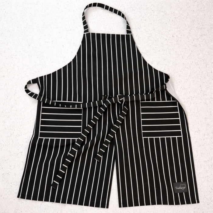 Vīriešu priekšauts Black Stripes||TavsSapnis